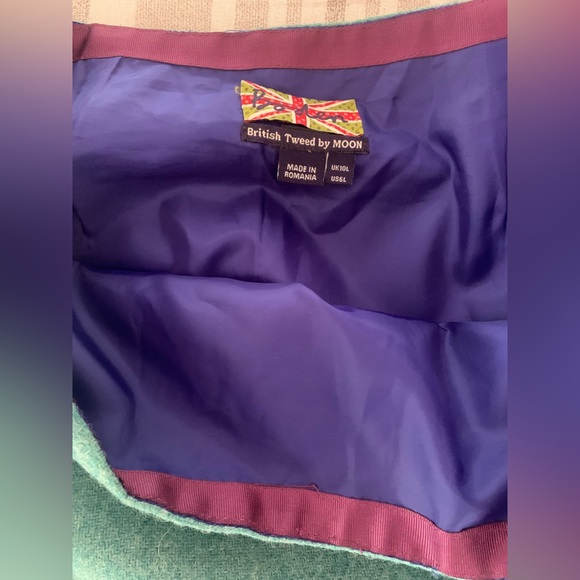 Boden British Tweed By Moon size 6 short skirt - Picture 5 of 5